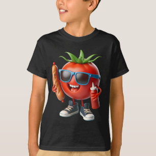 Tomato with Ketchup and Sausage T-Shirt