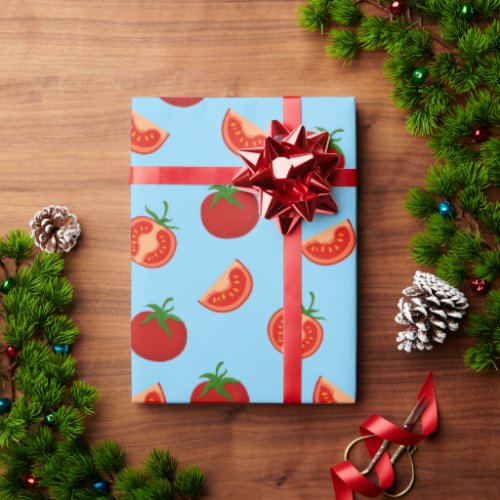 Tomato Wrapping Paper – Fun Food Gift Wrap 