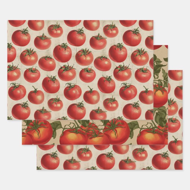 Tomato Wrapping Paper Sheets (Set)