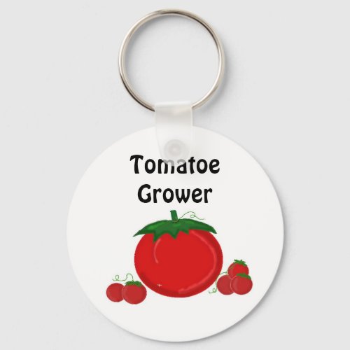 Tomatoe Grower Keychain