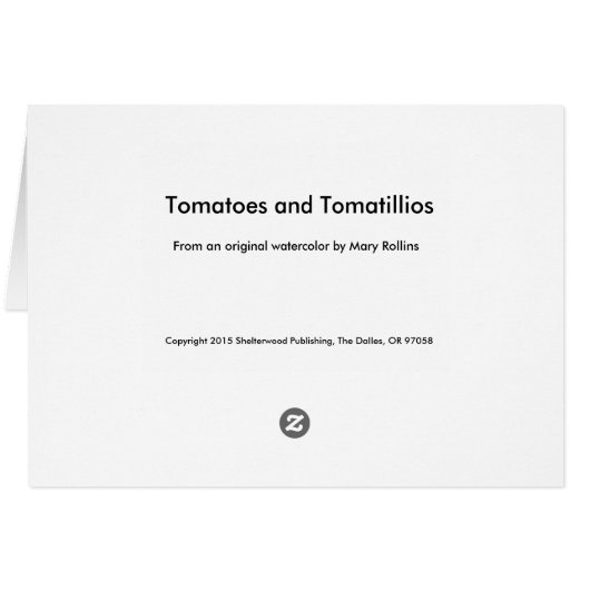 Tomatoes and Tomatillios (Back Horizontal)