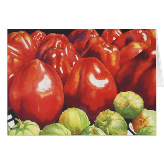 Tomatoes and Tomatillios Cards (Front Horizontal)