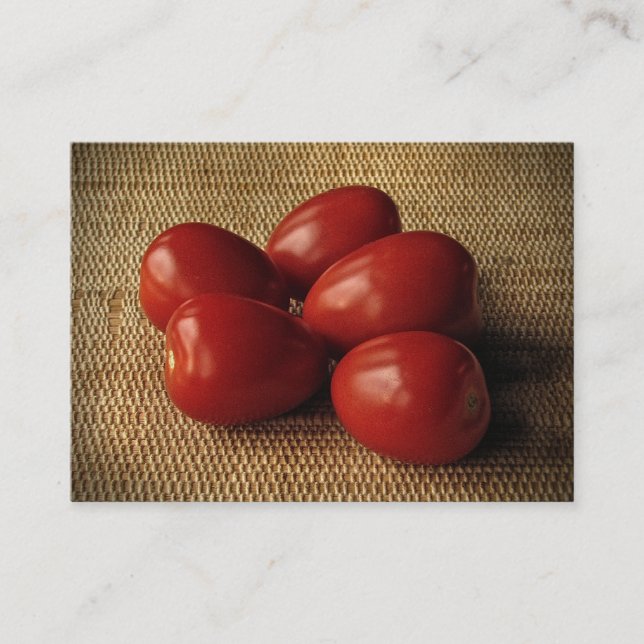 Tomatoes ATC Business Card (Front)