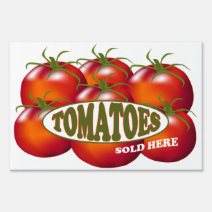 Tomatoes Farm Stand Lg Yard Sign