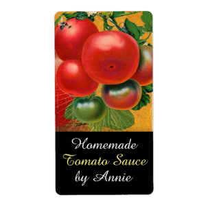 TOMATOES KITCHEN PRESERVES ,CANNINGS ,TOMATO SAUCE LABEL
