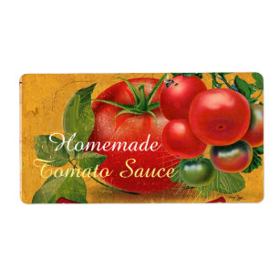 TOMATOES KITCHEN PRESERVES ,CANNINGS ,TOMATO SAUCE LABEL