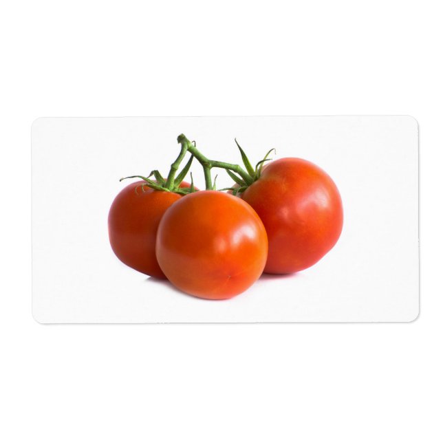 Tomatoes Label (Front)