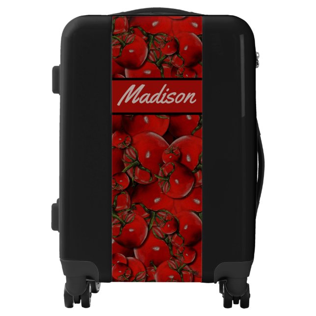 Tomatoes Luggage - Optional Personalization (Front)