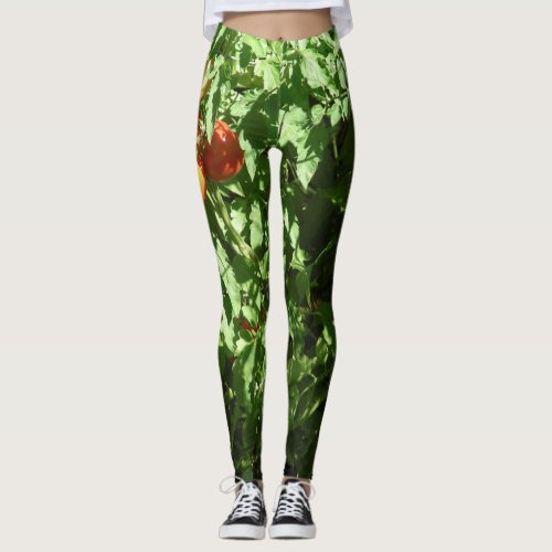 Tomatoes on the vine leggings