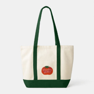 Tomatoes Please Hand Illustrated Farmer Market Bag
