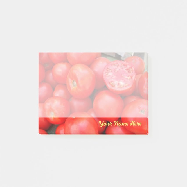 Tomatoes Post it Note (Front)