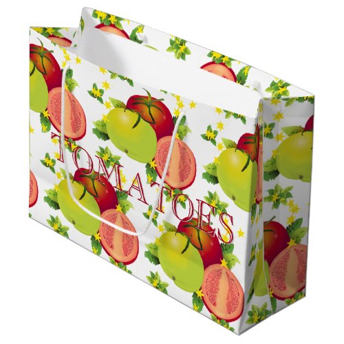 Tomatoes Vegetable Fruit Garden Large Gift Bag