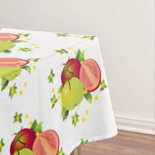 Tomatoes Vegetable Fruit Garden Tablecloth