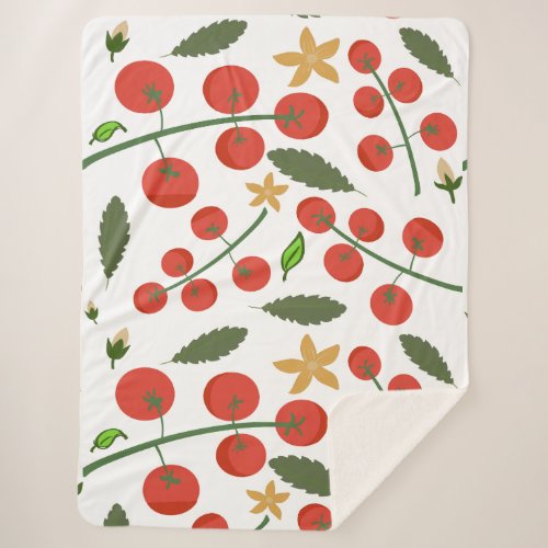 Tomatos Sherpa Blanket