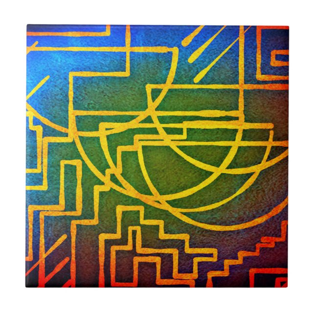 Tomb Ceramic Tile (Front)