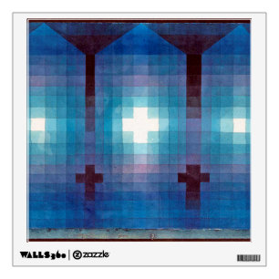 Tomb in Three, Klee Wall Decal