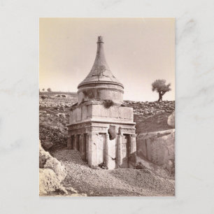 Tomb of Absalom in Jerusalem Postcard