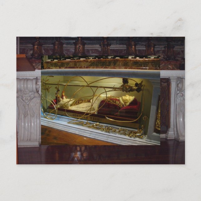Tomb of Blessed Pope John XXIII Postcard (Front)