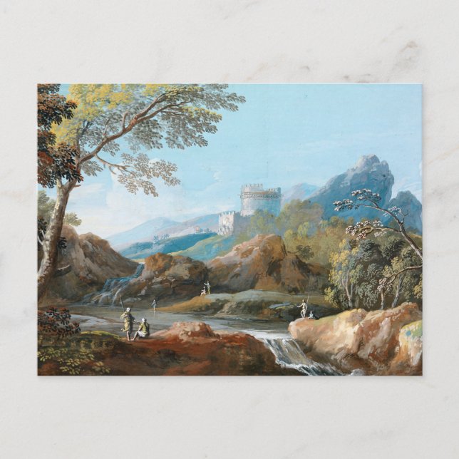 Tomb of Cecilia Metella | Giovanni Battista Busiri Postcard (Front)