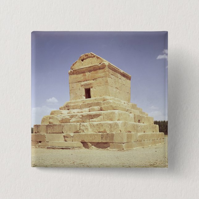 Tomb of Cyrus the Great Button (Front)