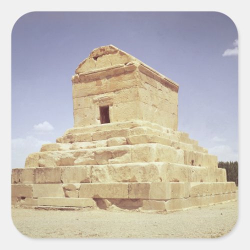 Tomb of Cyrus the Great Square Sticker