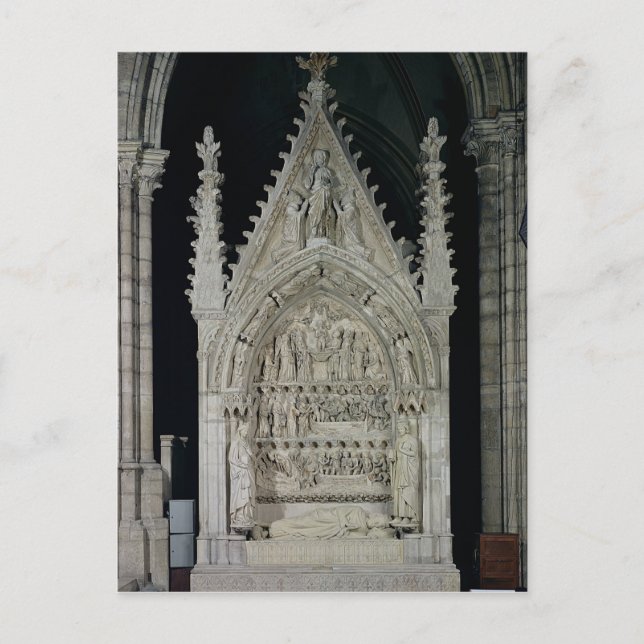 Tomb of Dagobert I King of the Franks Postcard (Front)