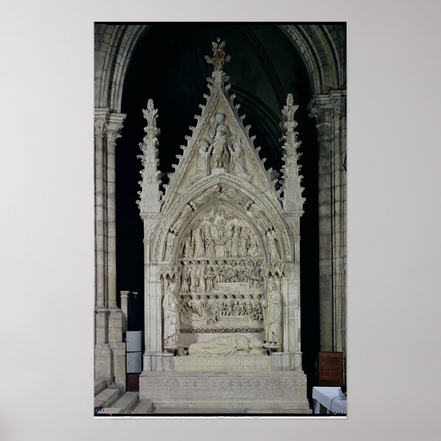 Tomb of Dagobert I King of the Franks Poster (Front)