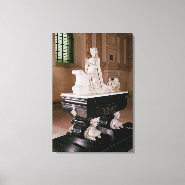 Tomb of Diane de Poitiers Canvas Print (Front)