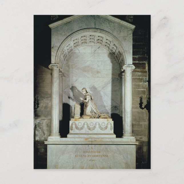 Tomb of Empress Josephine  1825 Postcard (Front)