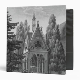 Tomb of Heloise and Abelard 3 Ring Binder