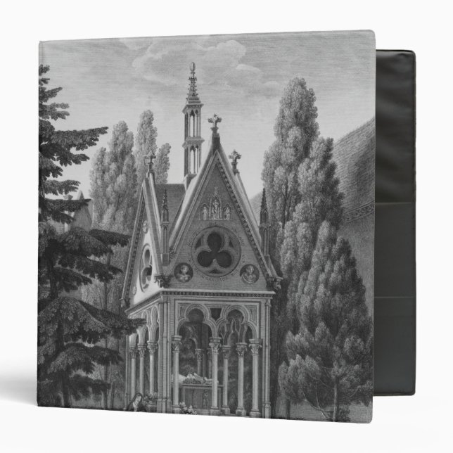 Tomb of Heloise and Abelard 3 Ring Binder (Front/Inside)