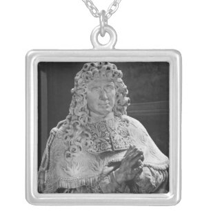 Tomb of Jean-Baptiste Colbert de Torcy Silver Plated Necklace