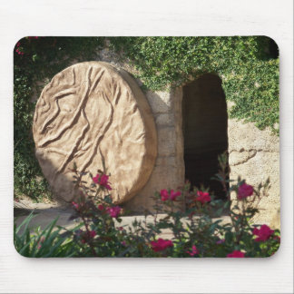 Tomb of Jesus Easter Ressurection Mousepad Art