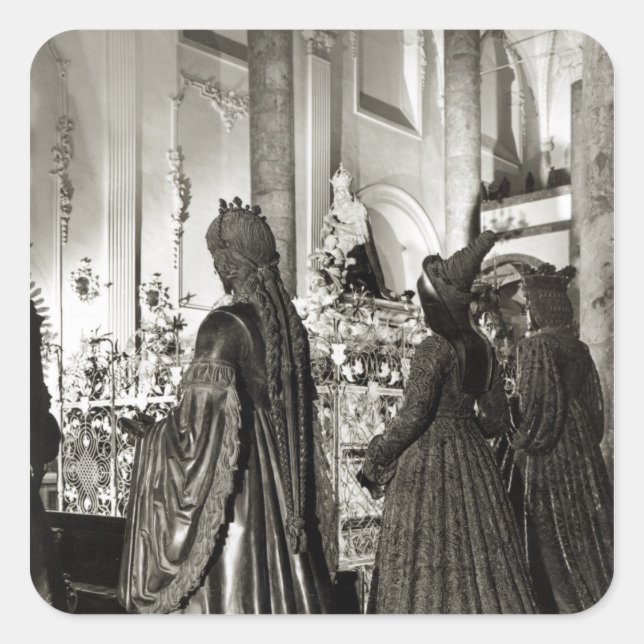 Tomb of Maximilian I Square Sticker (Front)