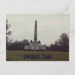 Tomb of our 16th President. Postcard