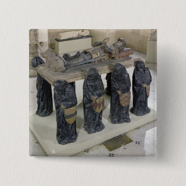 Tomb of Philippe Pot Button (Front)