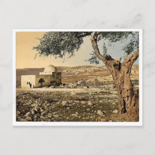 Tomb of Rachel, Jerusalem, Holy Land rare Photochr Postcard