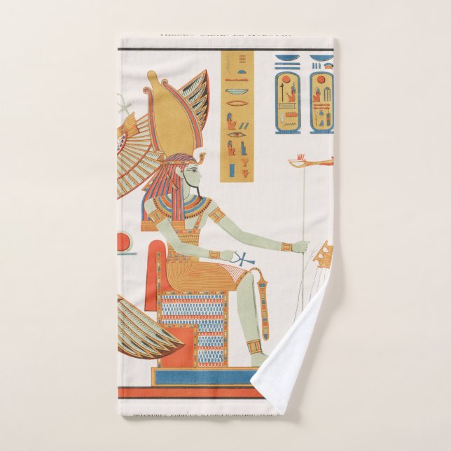 Tomb Of Ramses IV Egyptian Ancient Art Hand Towel (Hand Towel)