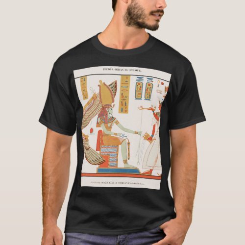 Tomb Of Ramses IV Egyptian Ancient Art T_Shirt