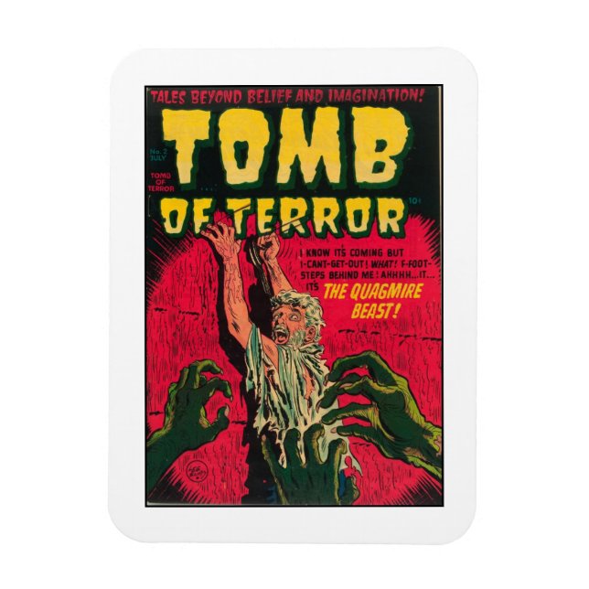 Tomb of Terror The Quagmire Beast Magnet (Vertical)
