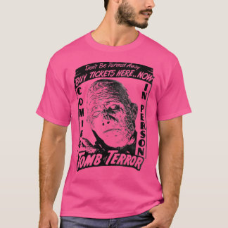 Tomb Of Terror Vintage Horror Aesthetic T-Shirt
