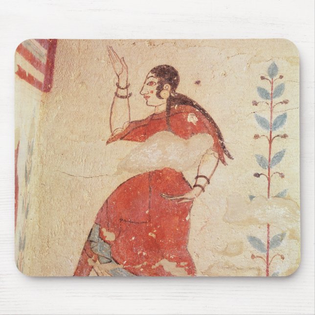 Tomb of the acrobats, detail of a dancer mouse pad (Front)