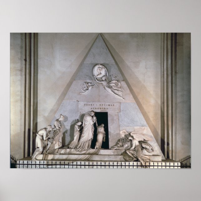 Tomb of the Archduchess Maria Christin Poster (Front)