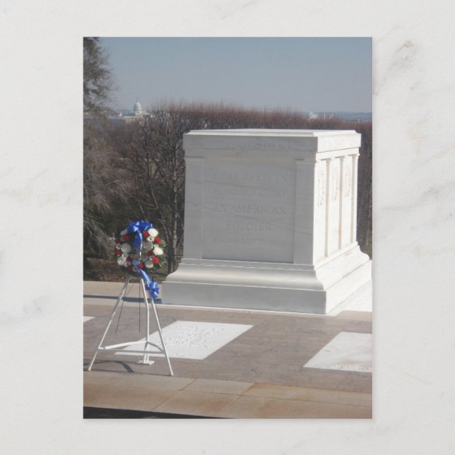 Tomb of the Unknown Soldier Postcard (Front)
