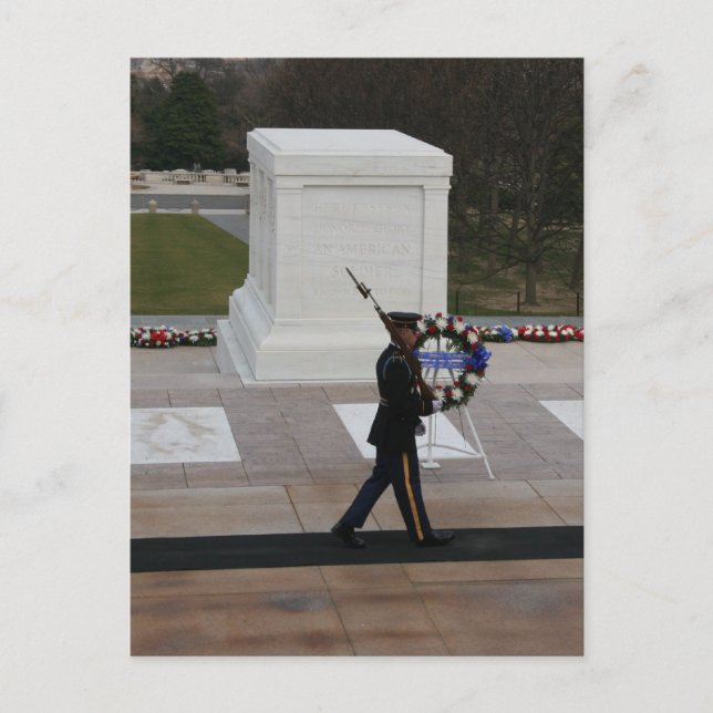Tomb of the Unknown Soldier Postcard (Front)