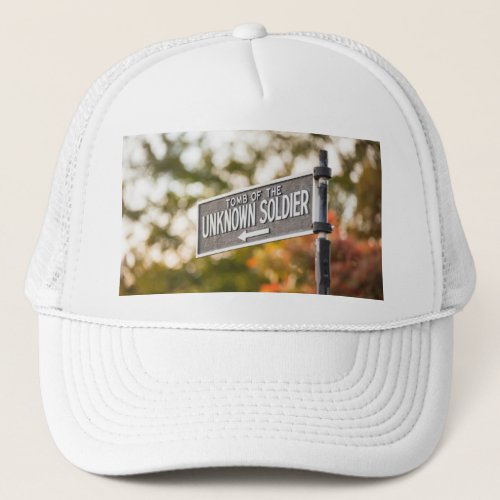 Tomb of the Unknown Soldier Sign Trucker Hat