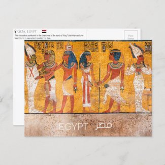 Tomb of Tutankhamun, Egypt Postcard
