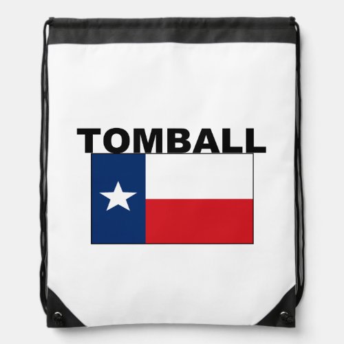 Tomball TX Drawstring Bag