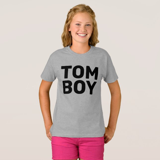 TOMBOY GIRLS KIDS T-SHIRT (Front Full)