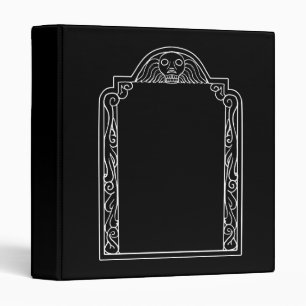 Tombstone 3 Ring Binder